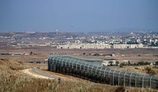 The Israel-Syria border, in 2025.