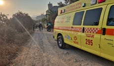 The site of the shooting in Arraba, in the Lower Galilee, northern Israel, on Friday. Credit: MDA operations The site of the shooting in Arraba, in the Lower Galilee, northern Israel, on Friday.