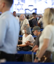 Ben-Gurion airport, last week. Credit: Moti Milrod Ben-Gurion airport, last week.