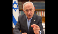 PM Netanyahu in a video monologue aired on Monday.