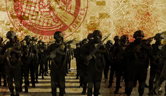 Gazan militias. Credit: Gazan militias Gazan militias