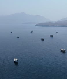 Vessels in Strait of Hormuz. Credit: Stringer/Reuters Vessels in Strait of Hormuz.