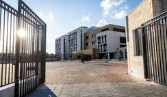 A school in East Jerusalem, which Israel annexed in 1967.