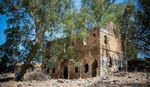 The Turkish rest house, one of the two buildings known as the Lower Customs House. Credit: Gil Eliyahu The Turkish rest house, one of the two buildings known as the Lower Customs House.