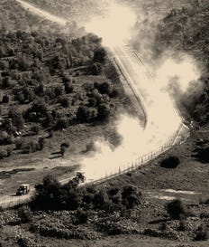 צילום: משה מילנר / לע"מ כלי רכב של צה"ל בסיור באזור חוות שבעא בנקודת המפגש של גבולות ישראל, לבנון וסוריה