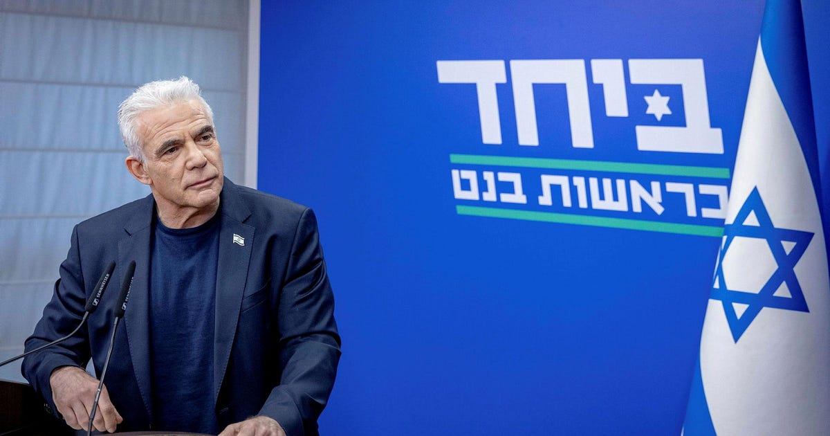 LE SILENCE ET LA LÂCHETÉ DE YAÏR LAPID ONT DÉTRUIT L'OPPOSITION ISRAÉLIENNE. IL NE MANQUERA À PERSONNE