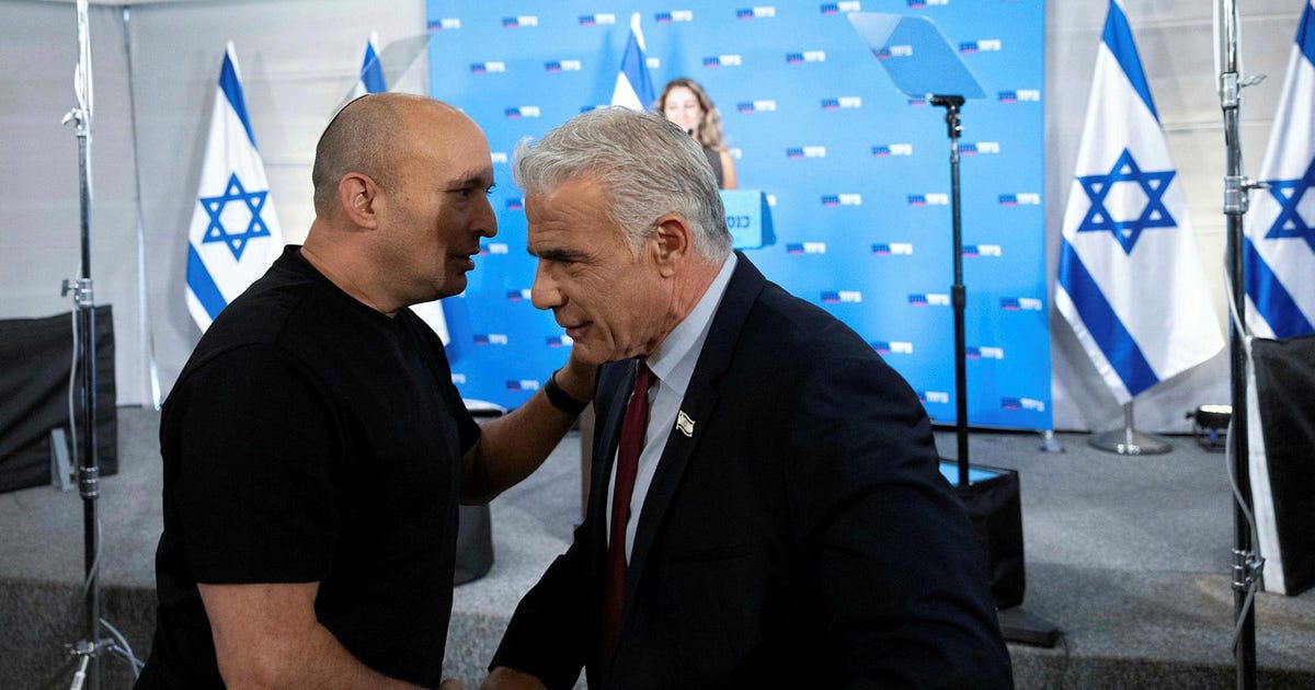 Former PMs Bennett, Lapid unveil Together slate for Israel's 2026 election