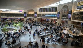 Ben Gurion International Airport Terminal 3. Credit: Hadas Parush Ben Gurion International Airport Terminal 3.