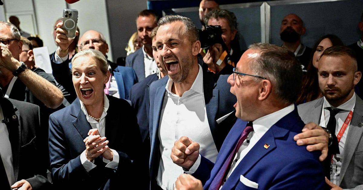 Far-right AfD set for historic win in German state election ...