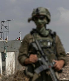 חיילים בקוסרה, בחודש שעבר.  פיקוד המרכז נדרש להקים מערך התרעה מתקדם – ללא תכנון תקציבי או מבצעי קודם