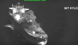 This screen grab made on September 5, 2026 from handout video footage released by the US Central Command (CENTCOM) on September 5, 2026 shows what CENTCOM says are strikes that destroyed three oil tankers linked to Islamic Revolutionary Guard Corps after the Iranian military organisation fired on American warships. Credit: AFP PHOTO / US CENTRAL COMMAND (CENTCOM) This screen grab made on September 5, 2026 from handout video footage released by the US Central Command (CENTCOM) on September 5, 2026 shows what CENTCOM says are strikes that destroyed three oil tankers linked to Islamic Revolutionary Guard Corps after the Iranian military organisation fired on American warships.