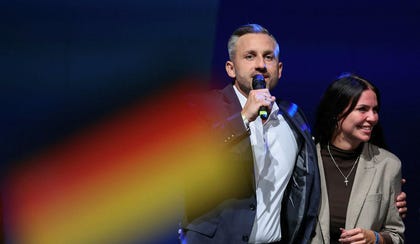 Ulrich Siegmund, the AfD's top candidate in Saxony-Anhalt, addresses supporters at the party's election event in Magdeburg on September 6, 2026. Credit: AFP/RONNY HARTMANN Ulrich Siegmund, the AfD's top candidate in Saxony-Anhalt, addresses supporters at the party's election event in Magdeburg on September 6, 2026.