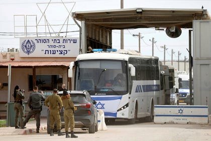 Palestinian prisoners released from Ketziot Prison in the second round of the 2025 hostage deal. The investigation reveals a pattern of routine violence.
