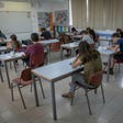 Israeli students, last year. Credit: Emil Salman Israeli students, last year.