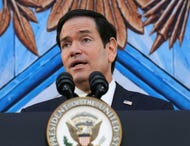 Secretary of State Marco Rubio, on Thursday. Credit: Jacquelyn Martin / AP Secretary of State Marco Rubio, on Thursday.