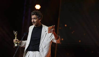 משה רוזנטל, במאי "עצמאות", בטקס פרסי אופיר, הערב