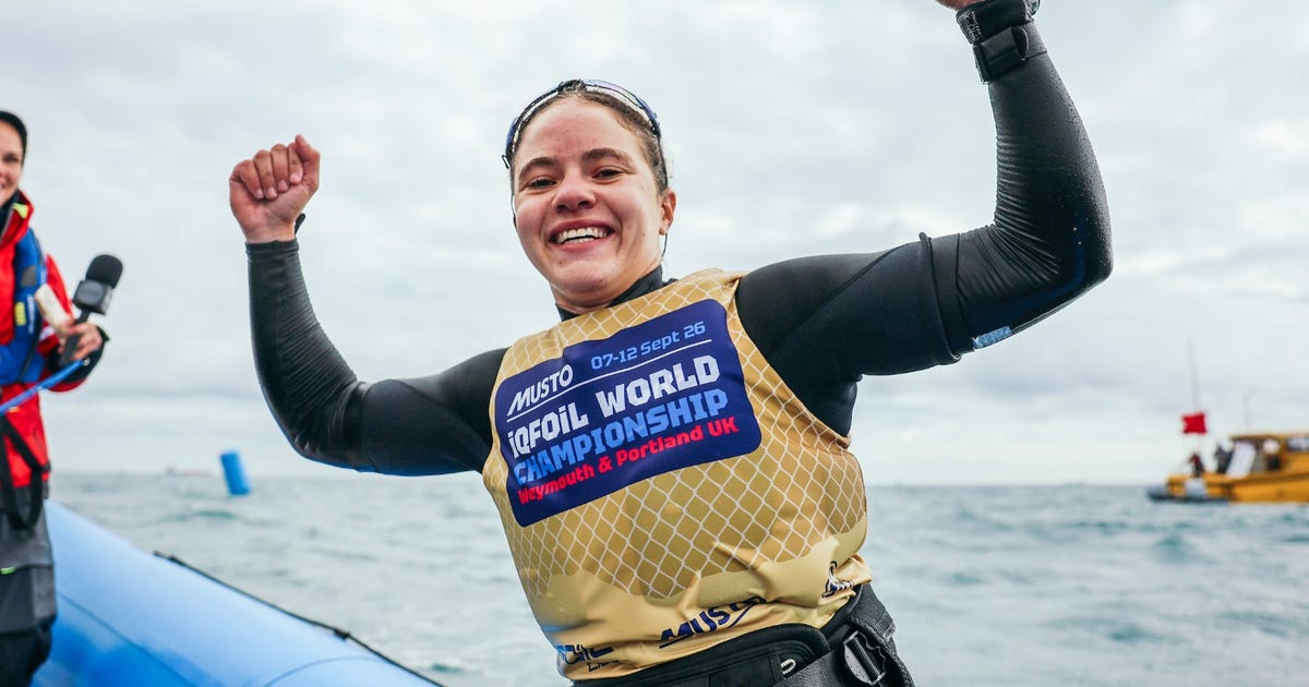 'It's a privilege': Israeli windsurfer sails to world championship gold