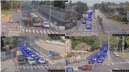 רמזורים חכמים | צילום: ITC ועיריית הרצליה