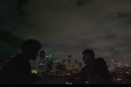 This image released by the Venice FIlm Festival shows a scene from NAZA, a documentary by The Guardian directed by Yuval Abraham and Rachel Szor. Credit: Venice Film Festival via AP This image released by the Venice FIlm Festival shows a scene from NAZA, a documentary by The Guardian directed by Yuval Abraham and Rachel Szor.