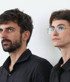 "NAZA" directors Yuval Abraham, left, and Rachel Szor at the Venice Film Festival on Thursday. Credit: Scott A Garfitt/AP "NAZA" directors Yuval Abraham, left, and Rachel Szor at the Venice Film Festival on Thursday.