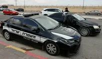 An Israel Police vehicle. Credit: Olivier Fitoussi An Israel Police vehicle.