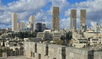 A rendering of the Hasboun Compound project. More area than Tel Aviv's Azrieli Towers. Credit: MVRDV A rendering of the Hasboun Compound project. More area than Tel Aviv's Azrieli Towers.