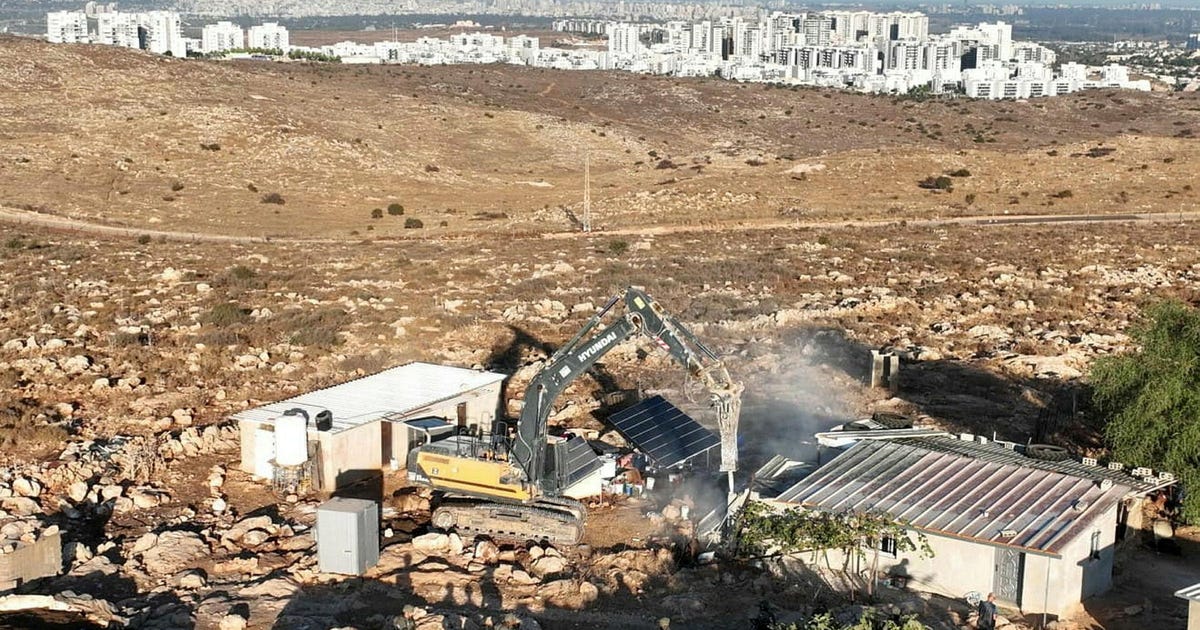 Smotrich's party claims credit for West Bank demolitions of Palestinian structures