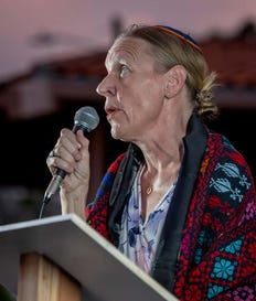 Maggie Rawling, the founder of the Love the Stranger Center in Tucson, said securing funding has proven challenging because her center lacks the "traditional automatic funding sources that a lot of Jewish places have.". Credit: Kathleen Dreier Maggie Rawling, the founder of the Love the Stranger Center in Tucson, said securing funding has proven challenging because her center lacks the "traditional automatic funding sources that a lot of Jewish places have."