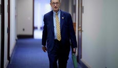 Rep. Brad Sherman (D-CA) arrives for a Democratic caucus meeting on Capitol Hill on September 1, 2026 in Washington, DC.