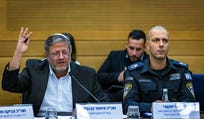 National Security Minister Itamar Ben-Gvir and Prison Service Chief Kobi Yaakobi in November.