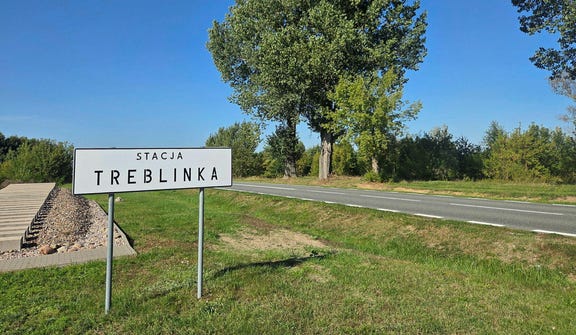 The former Treblinka railway station. There are conflicting versions about a story of a young man the museum says was a hero. Credit: Ofer Aderet The former Treblinka railway station. There are conflicting versions about a story of a young man the museum says was a hero.