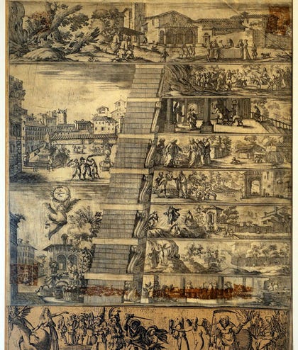 "Allegory of Lent (La Quaresima)," created around 1650 by Italian artist Valerio Spada. For centuries, the Christian tradition of fasting helped shape what food was put on the table.