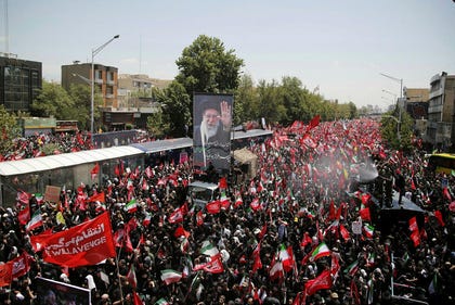 Khamenei's funeral procession in Tehran in July. "Iran wants to lead the Muslim world and has therefore preferred, since the 1979 revolution, to emphasize jihad against Israel.". Credit: Fatemeh Bahrami / Anadolu via Reuters Connect Khamenei's funeral procession in Tehran in July. "Iran wants to lead the Muslim world and has therefore preferred, since the 1979 revolution, to emphasize jihad against Israel."