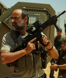 Yaakov Zada Daniel in the latest season of "Fauda." Watching it can be read as an expression of sympathy for Israel.