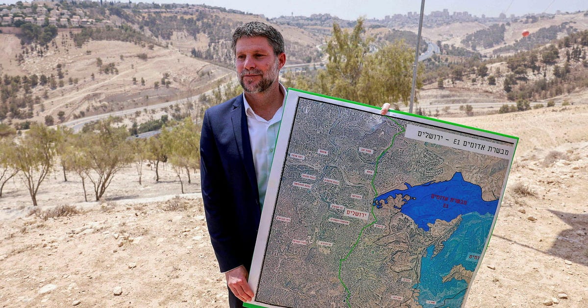 Far-right minister Smotrich accuses AG of election interference over E1 construction freeze