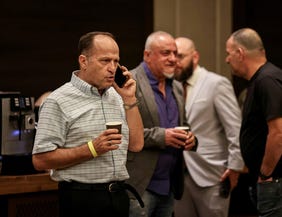 בונצל באירוע ההכרזה על המשוריינים בליכוד, החודש. הוא שוריין מטעם נתניהו ולא התמודד בפריימריז