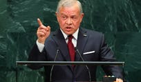 Jordan's King Abdullah II addresses the 81st United Nations General Assembly at UN headquarters in New York City, US, September 22, 2026.