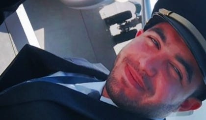 The profile picture of a LinkedIn account bearing the name Hamam al-Hammami, identified as the co-pilot who allegedly attempted to hijack a flydubai flight from Dubai to Tel Aviv on Wednesday.