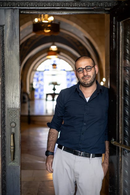 Alon Elharar. "Death is very present in my life."
