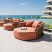 בריכה צופה לים במרפסת ה-ROOFTOP ב-SEA ONE | צילום: אופיר לביא