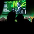 Britain's Green Party leader Zack Polanski speaks during a Green Party conference in Brighton, Britain, October 2, 2026. REUTERS/Carlos Jasso
