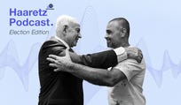 Prime Minister Benjamin Netanyahu embracing Yaniv Hayoun, right, the Israeli who fought off the flydubai co-pilot. Credit: Kobi Gideon/GPO. Design by Anastasia Shub Prime Minister Benjamin Netanyahu embracing Yaniv Hayoun, right, the Israeli who fought off the flydubai co-pilot.