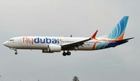 A plane, carrying passengers who were on the FlyDubai aircraft bound for Israel from the United Arab Emirates, which was diverted to Saudi Arabia following an emergency signal, arrives at the Ben Gurion International Airport, in Lod, near Tel Aviv, Israel, last Wednesday. Credit: Ammar Awad/Reuters A plane, carrying passengers who were on the FlyDubai aircraft bound for Israel from the United Arab Emirates, which was diverted to Saudi Arabia following an emergency signal, arrives at the Ben Gurion International Airport, in Lod, near Tel Aviv, Israel, last Wednesday
