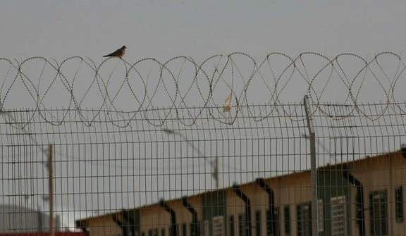 Ketziot Prison in southern Israel.