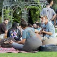 SafeHeart volunteers treating survivors of the Nova rave at Ronit Farm in central Israel, days after the Hamas massacre.