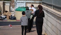The West Bank settlement of Beitar Illit, Monday.