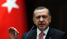 Turkish Prime Minister Erdogan.