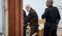 Rasem Obeidat at the Jerusalem District Court, Tuesday.