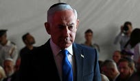 נתניהו בטקס  בהר הרצל במלאת שלוש שנים לטבח, בשבוע שעבר