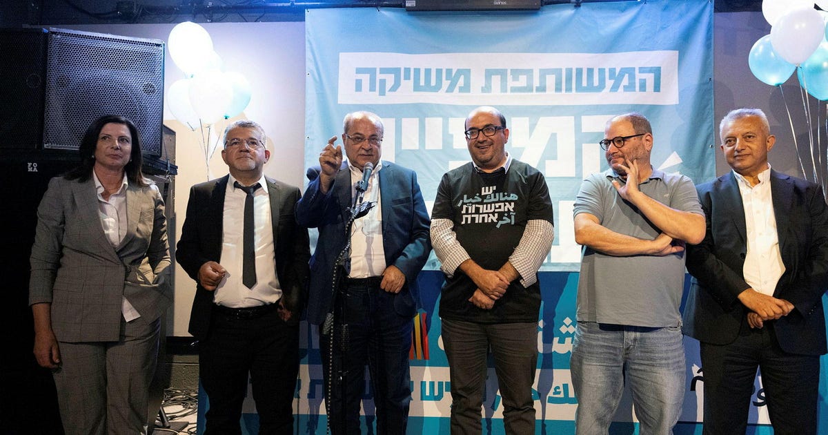 Seeking Change in Israel? Support an Arab Political Party Seeking Change in Israel? Support an Arab Political Party